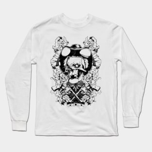 cowboy skull Long Sleeve T-Shirt